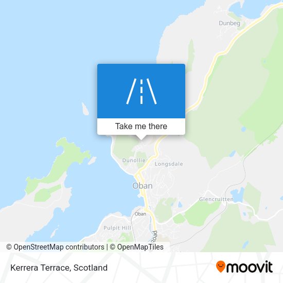 Kerrera Terrace map