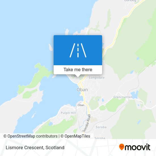 Lismore Crescent map