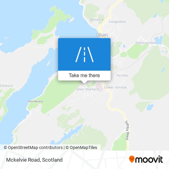 Mckelvie Road map