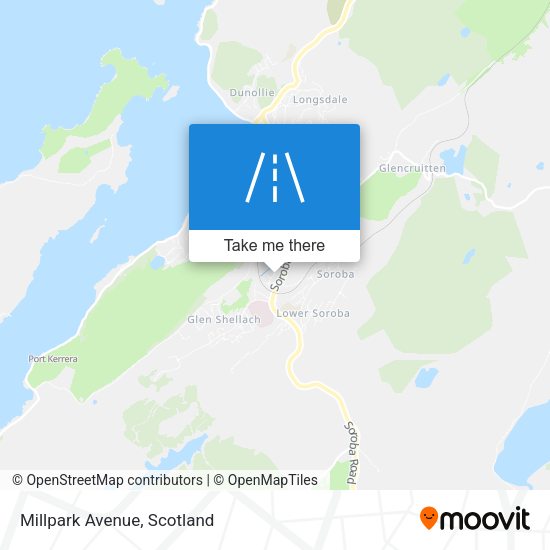 Millpark Avenue map