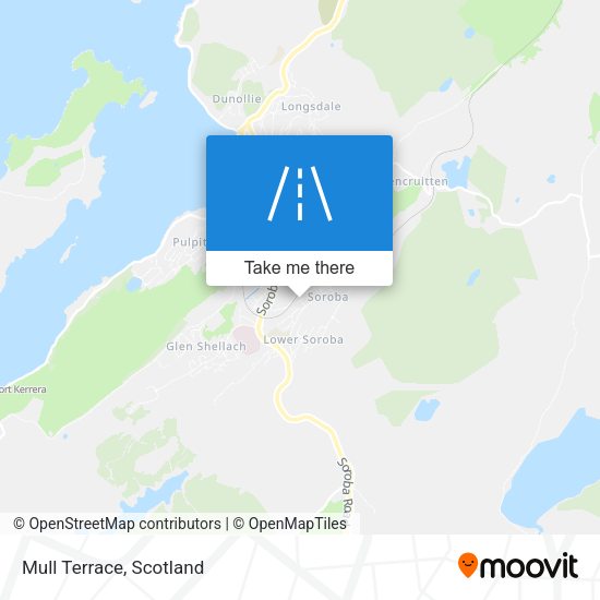 Mull Terrace map