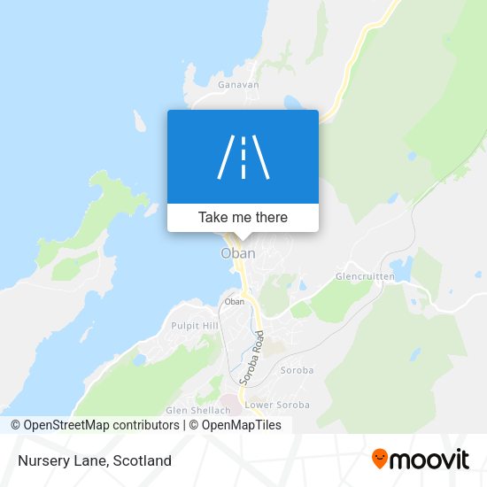 Nursery Lane map
