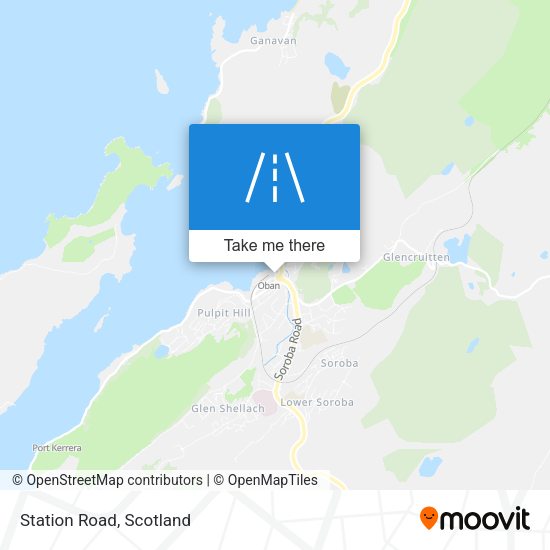 Station Road map