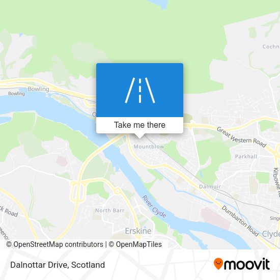 Dalnottar Drive map