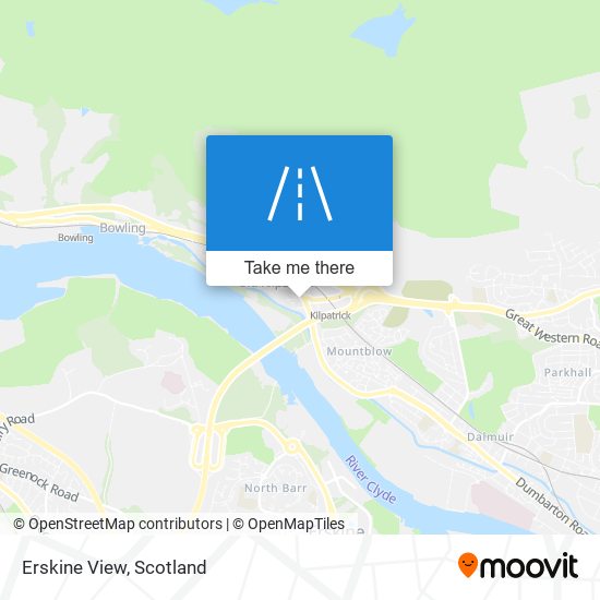 Erskine View map