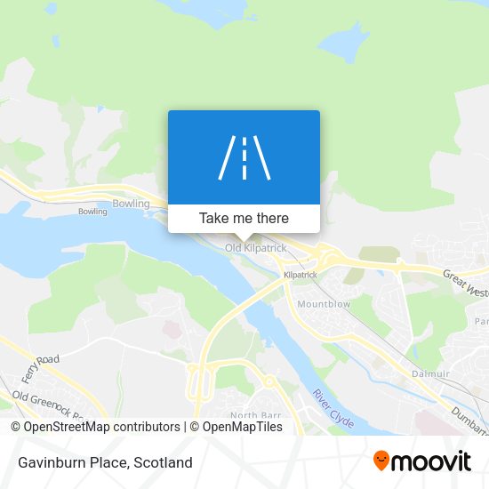 Gavinburn Place map
