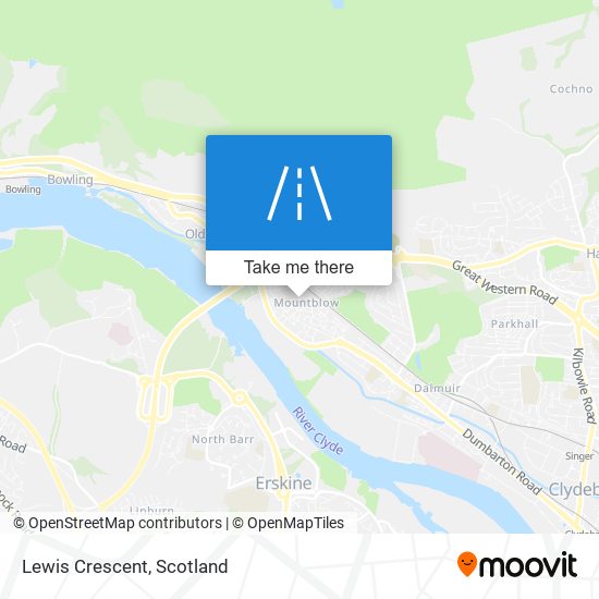 Lewis Crescent map