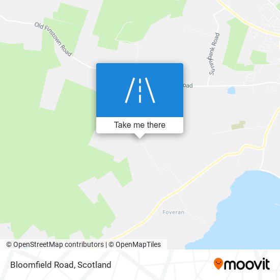 Bloomfield Road map