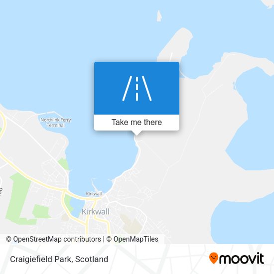 Craigiefield Park map