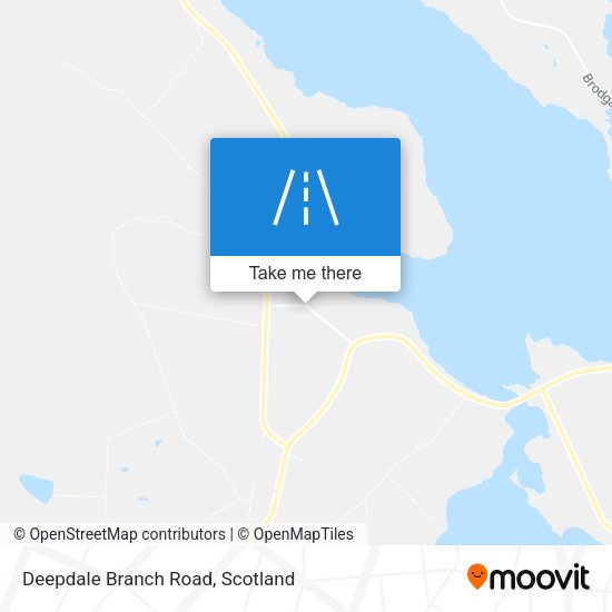 Deepdale Branch Road map