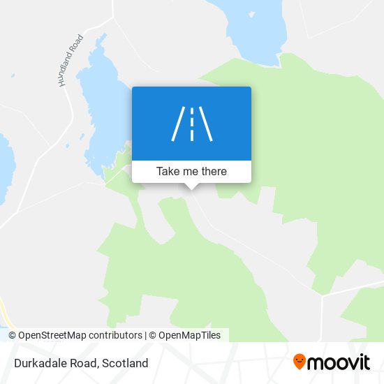 Durkadale Road map