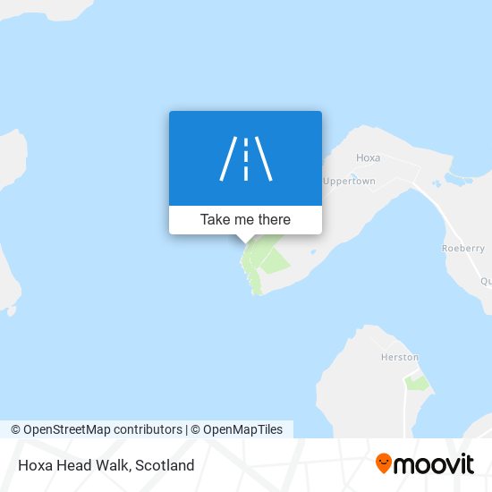 Hoxa Head Walk map