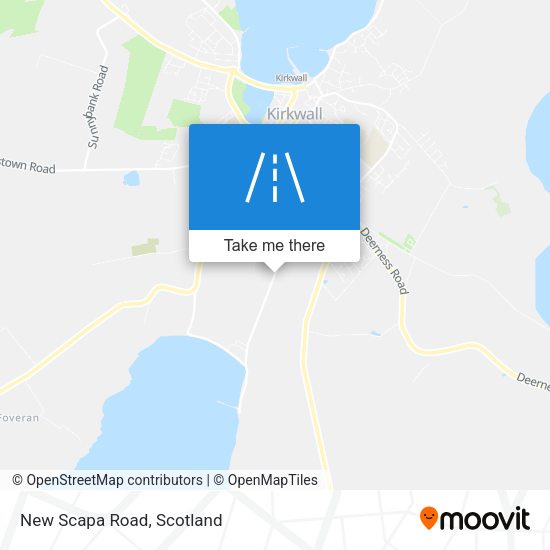 New Scapa Road map