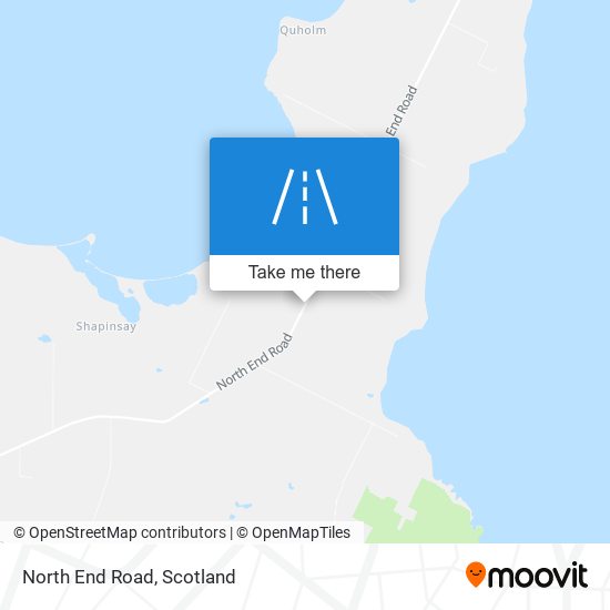 North End Road map