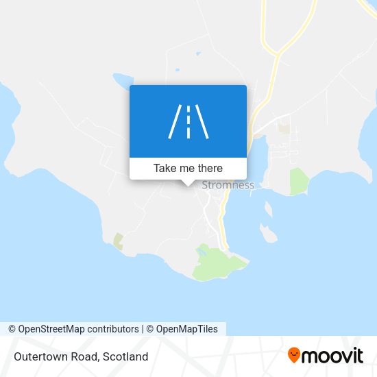 Outertown Road map