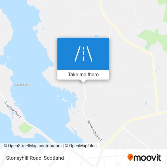Stoneyhill Road map