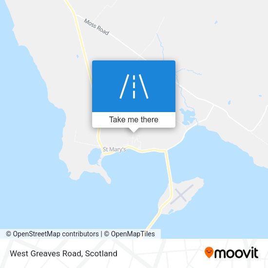 West Greaves Road map