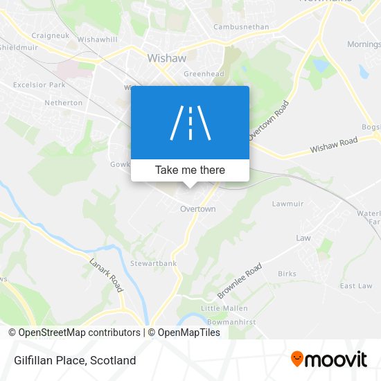 Gilfillan Place map