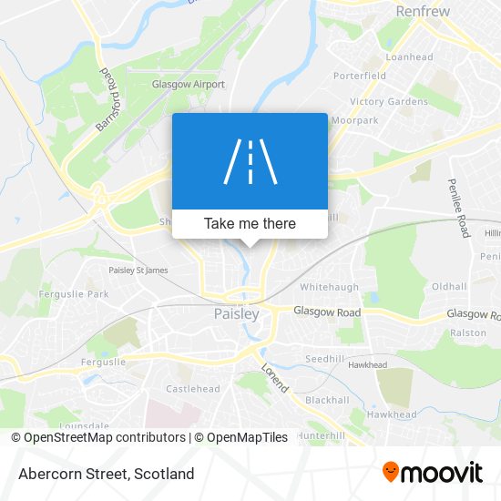 Abercorn Street map
