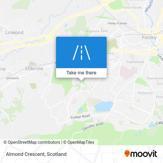 Almond Crescent map