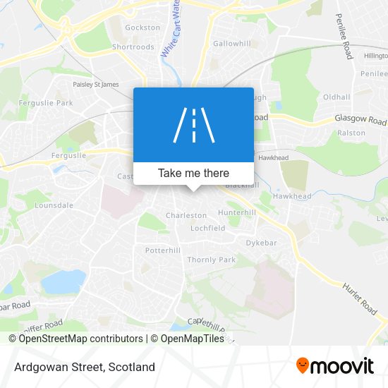Ardgowan Street map