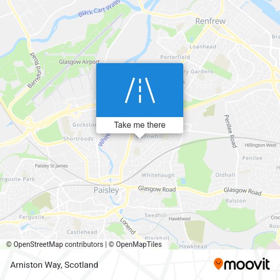Arniston Way map