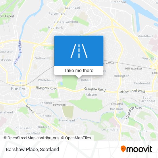 Barshaw Place map