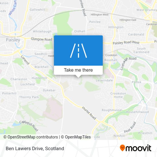 Ben Lawers Drive map