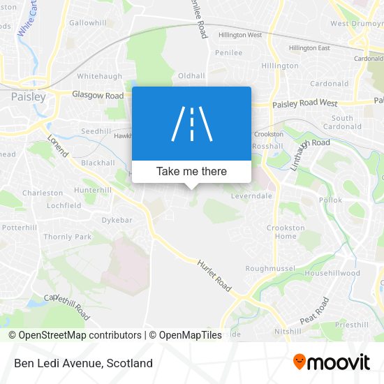 Ben Ledi Avenue map