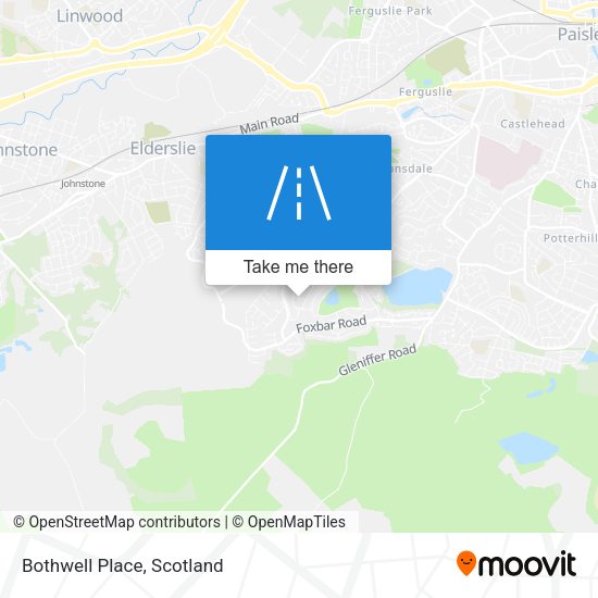 Bothwell Place map