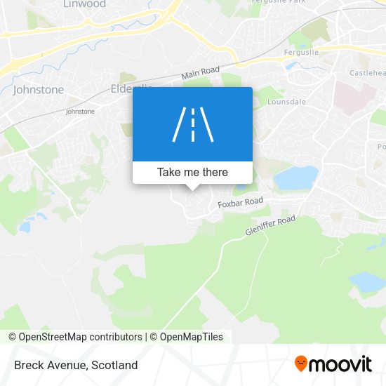 Breck Avenue map