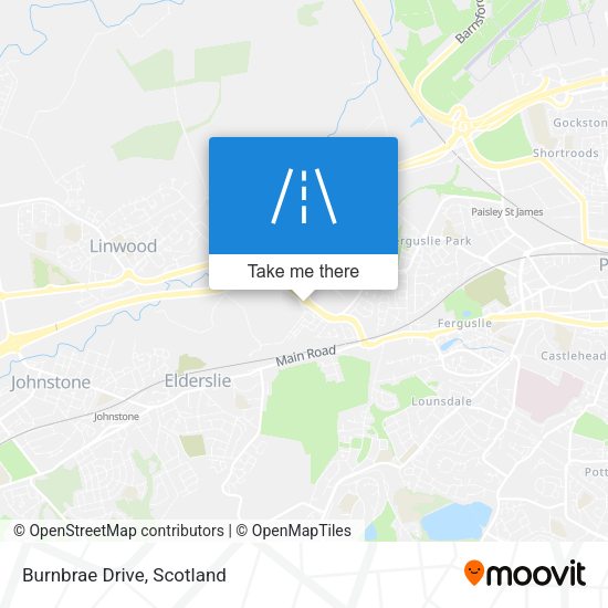 Burnbrae Drive map