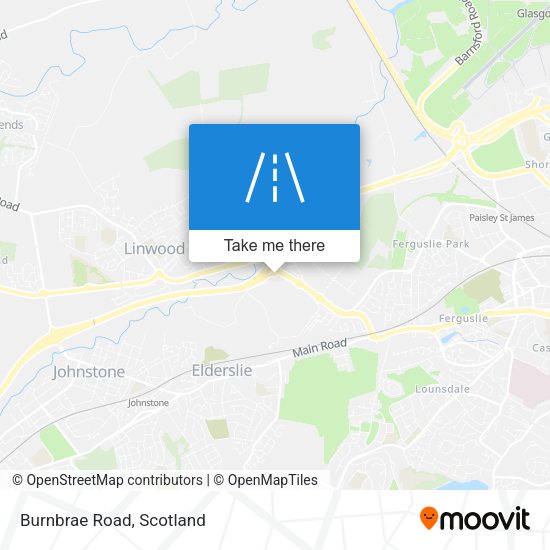 Burnbrae Road map