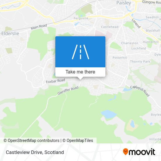 Castleview Drive map