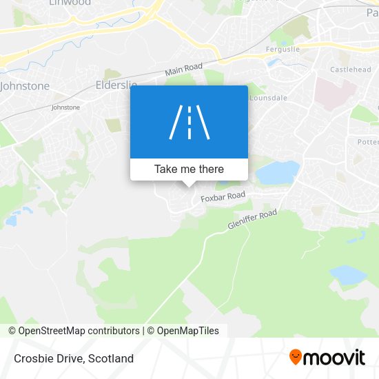 Crosbie Drive map