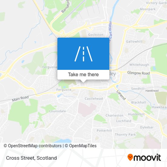 Cross Street map
