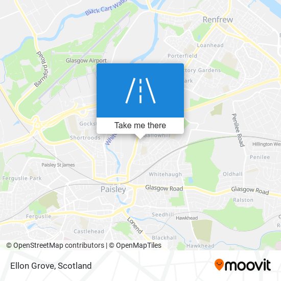 Ellon Grove map