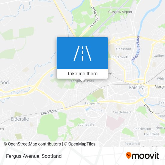 Fergus Avenue map