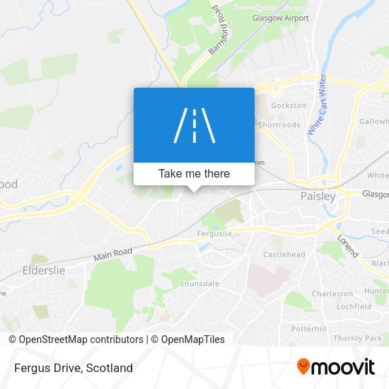 Fergus Drive map