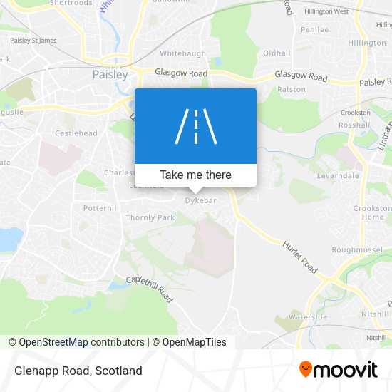 Glenapp Road map