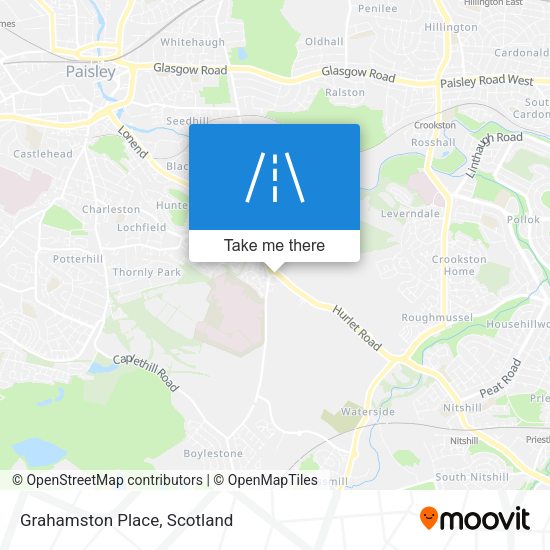 Grahamston Place map