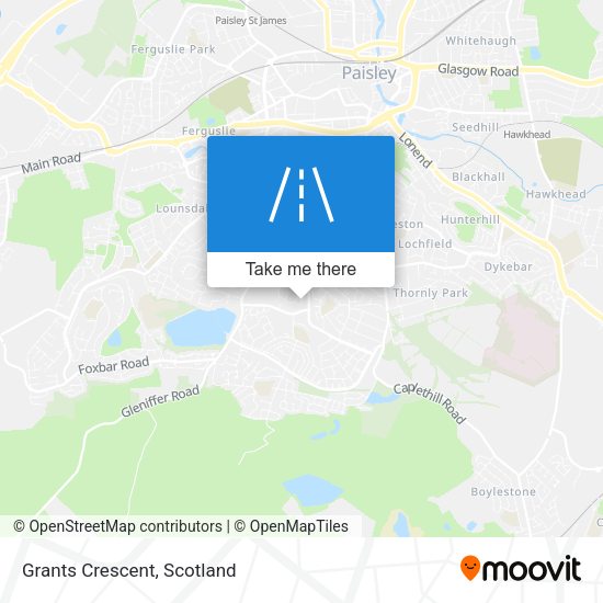 Grants Crescent map