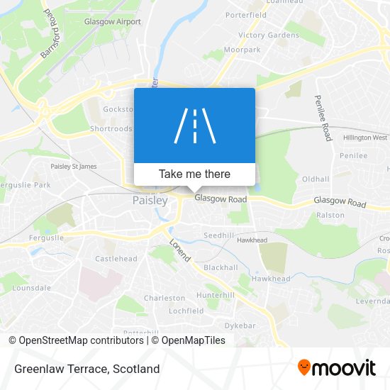 Greenlaw Terrace map
