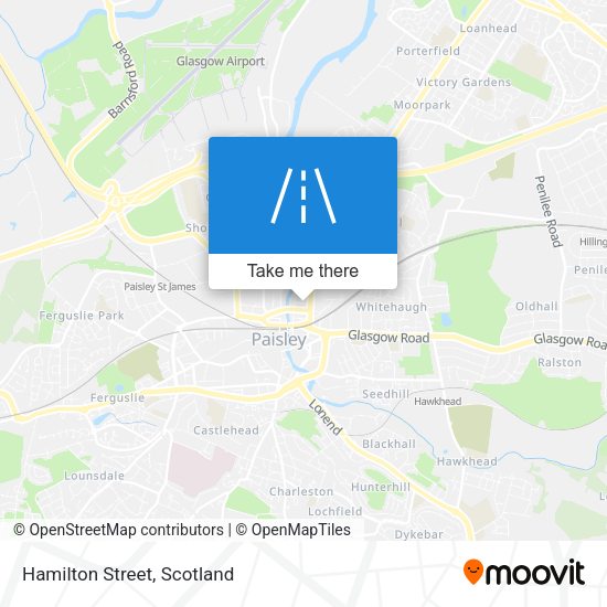 Hamilton Street map