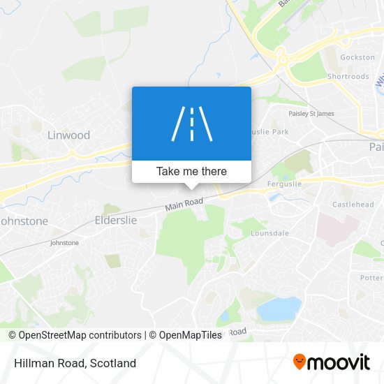 Hillman Road map