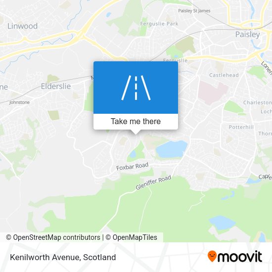 Kenilworth Avenue map
