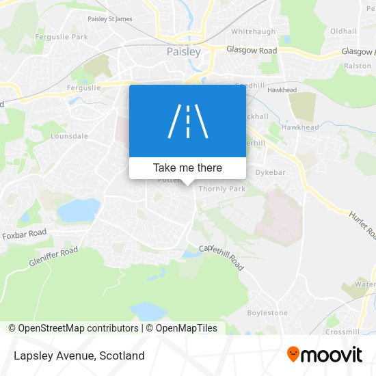 Lapsley Avenue map