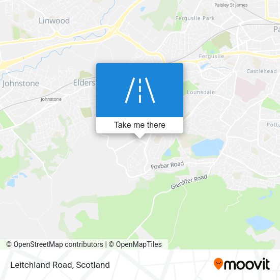 Leitchland Road map