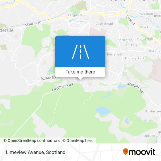 Limeview Avenue map