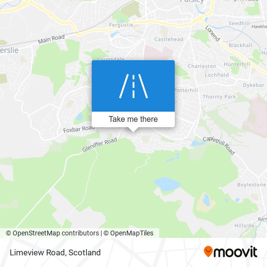 Limeview Road map